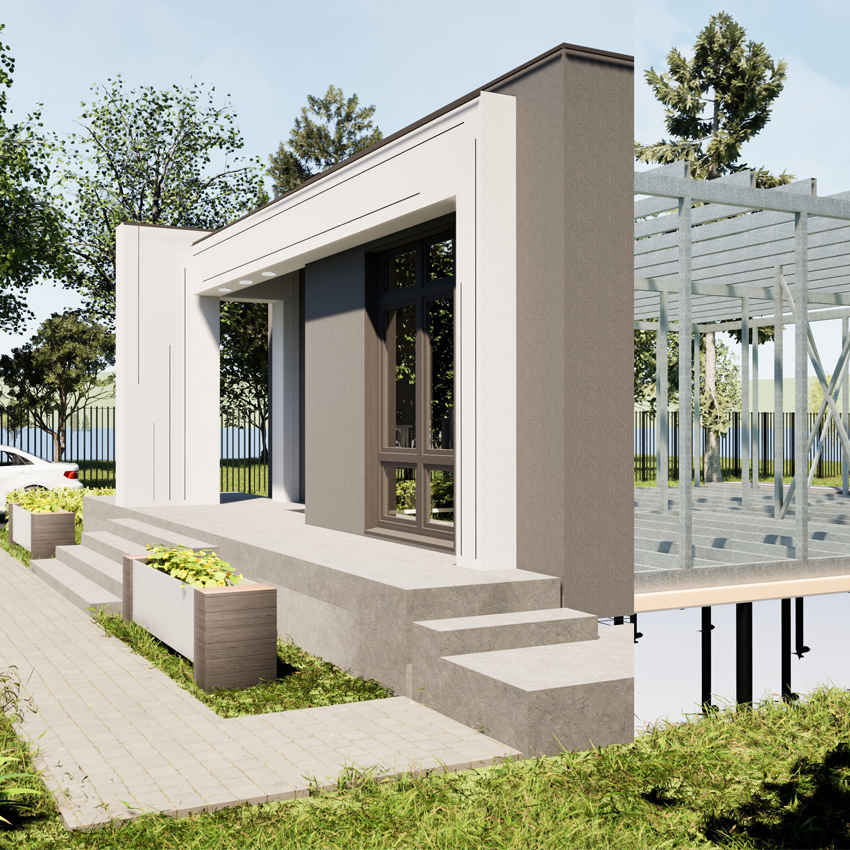 Капитальный модульный дом