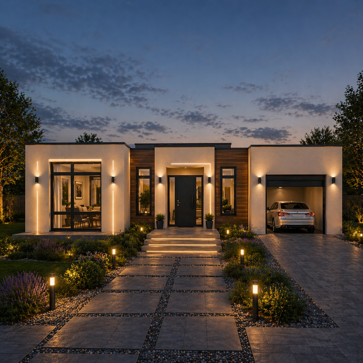 Современный модульный дом